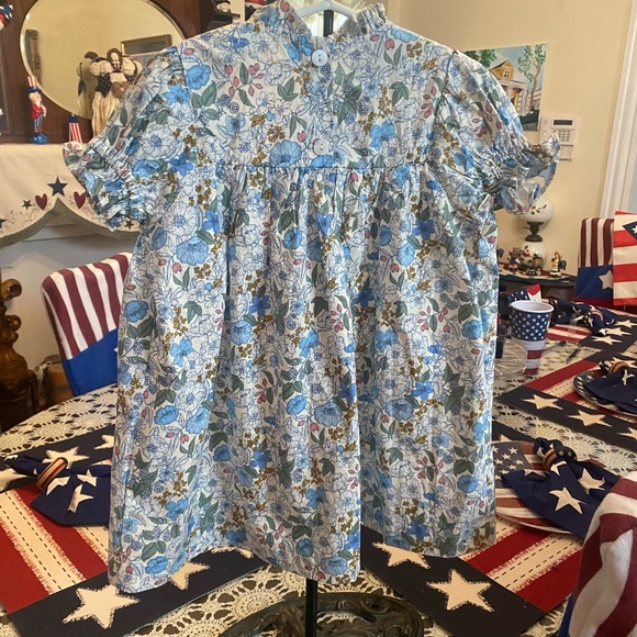 NWT ASCollection Toddler Girls Smocked Dress size 3yr - Picture 10 of 16